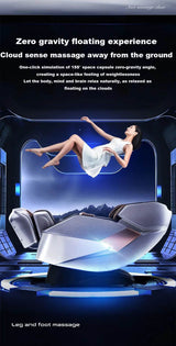 4D Zero Gravity Full Body Airbag Massage Chair - HEALTHFOREVER - Sleep Galleria