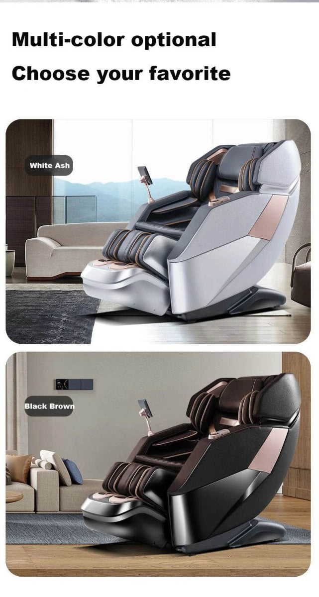 4D Zero Gravity Full Body Airbag Massage Chair - HEALTHFOREVER - Sleep Galleria