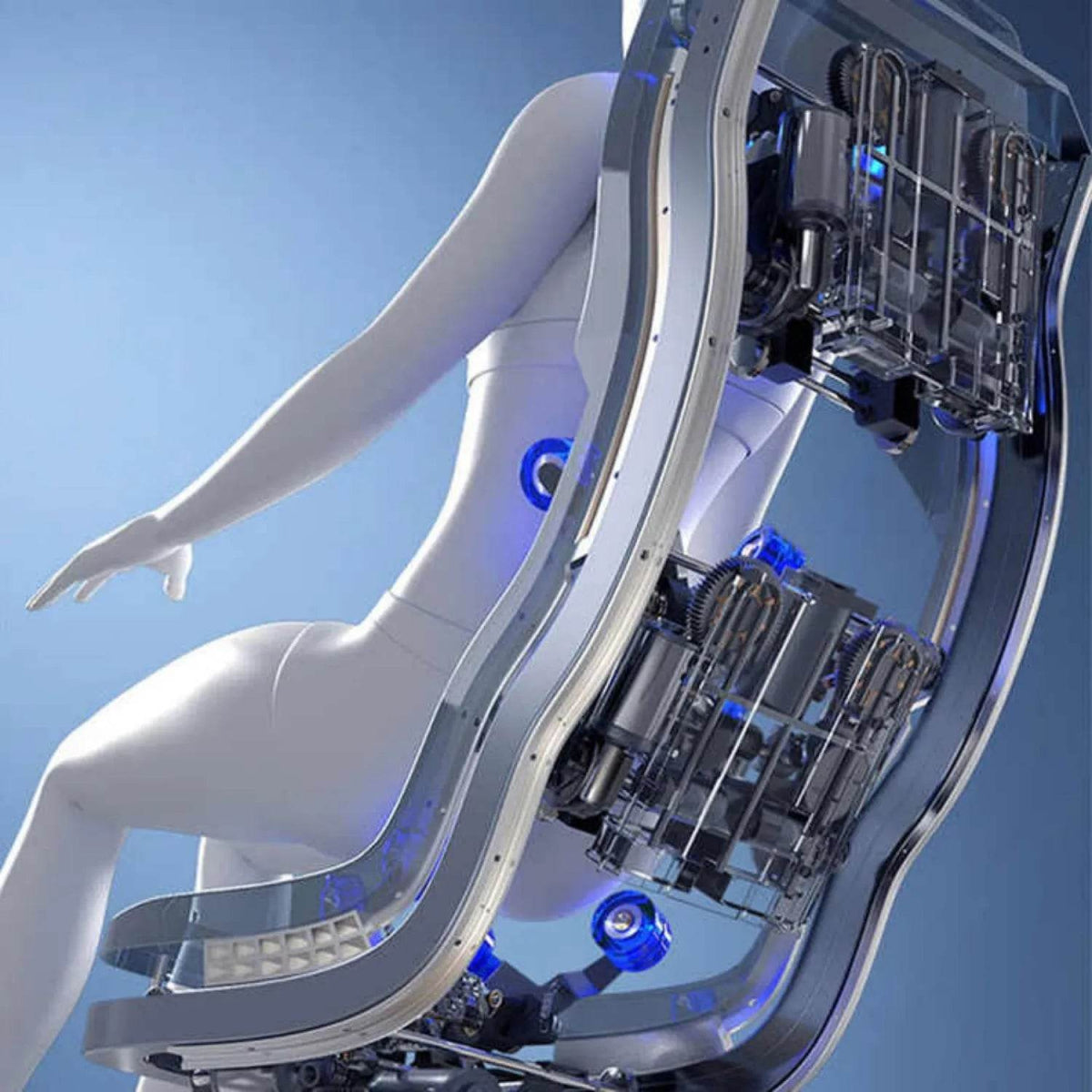 4D Zero Gravity Full Body Airbag Massage Chair - HEALTHFOREVER - Sleep Galleria