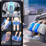 4D Zero - Gravity Shiatsu Heat Airbag Full Body Massage Chair - HEALTHFOREVER - Sleep Galleria