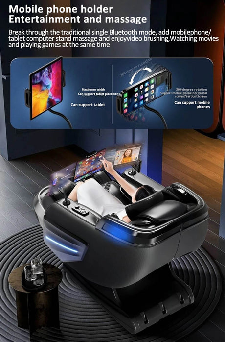 4D Zero - Gravity Shiatsu Heat Airbag Full Body Massage Chair - HEALTHFOREVER - Sleep Galleria