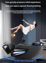 4D Zero - Gravity Shiatsu Heat Airbag Full Body Massage Chair - HEALTHFOREVER - Sleep Galleria