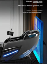 4D Zero - Gravity Shiatsu Heat Airbag Full Body Massage Chair - HEALTHFOREVER - Sleep Galleria