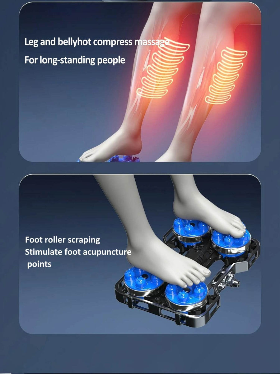 4D Zero - Gravity Shiatsu Heat Airbag Full Body Massage Chair - HEALTHFOREVER - Sleep Galleria