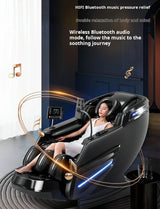 4D Zero - Gravity Shiatsu Heat Airbag Full Body Massage Chair - HEALTHFOREVER - Sleep Galleria