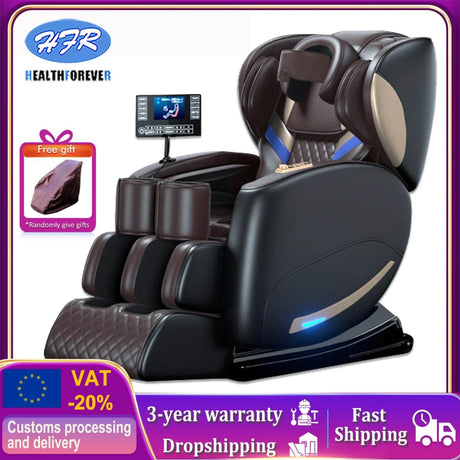 Zero - Gravity Full Body Multifunction Bluetooth Massage Chair - HEALTHFOREVER - Sleep Galleria