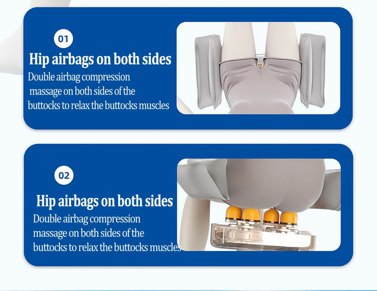 Zero - Gravity Full Body Multifunction Bluetooth Massage Chair - HEALTHFOREVER - Sleep Galleria