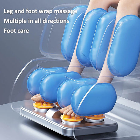 Zero - Gravity Full Body Multifunction Bluetooth Massage Chair - HEALTHFOREVER - Sleep Galleria