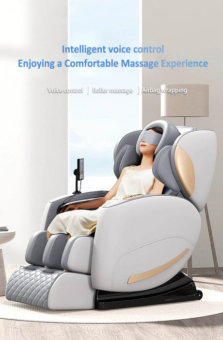 Zero - Gravity Full Body Multifunction Bluetooth Massage Chair - HEALTHFOREVER - Sleep Galleria