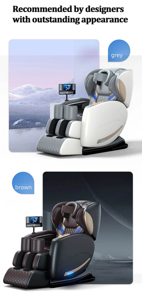 Zero - Gravity Full Body Multifunction Bluetooth Massage Chair - HEALTHFOREVER - Sleep Galleria