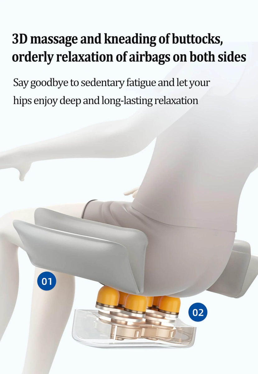 Zero - Gravity Full Body Multifunction Bluetooth Massage Chair - HEALTHFOREVER - Sleep Galleria