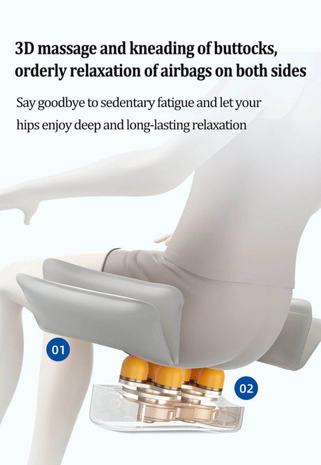 Zero - Gravity Full Body Multifunction Bluetooth Massage Chair - HEALTHFOREVER - Sleep Galleria