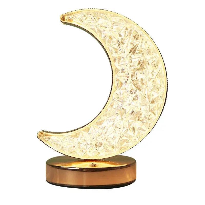 LED Moon Star Tree Topper with Multi - Mode Lighting - Heinast - Sleep Galleria