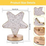 LED Moon Star Tree Topper with Multi - Mode Lighting - Heinast - Sleep Galleria