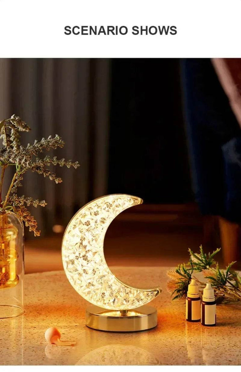 LED Moon Star Tree Topper with Multi - Mode Lighting - Heinast - Sleep Galleria