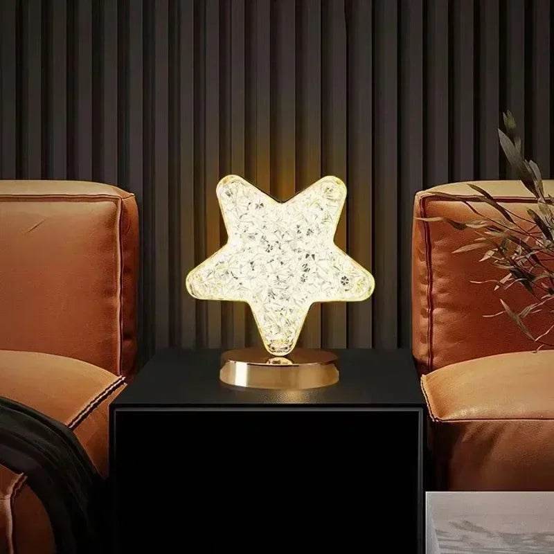 LED Moon Star Tree Topper with Multi - Mode Lighting - Heinast - Sleep Galleria