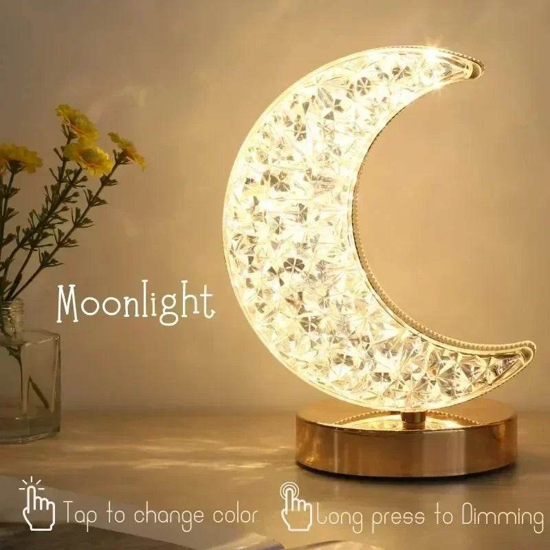 LED Moon Star Tree Topper with Multi - Mode Lighting - Heinast - Sleep Galleria