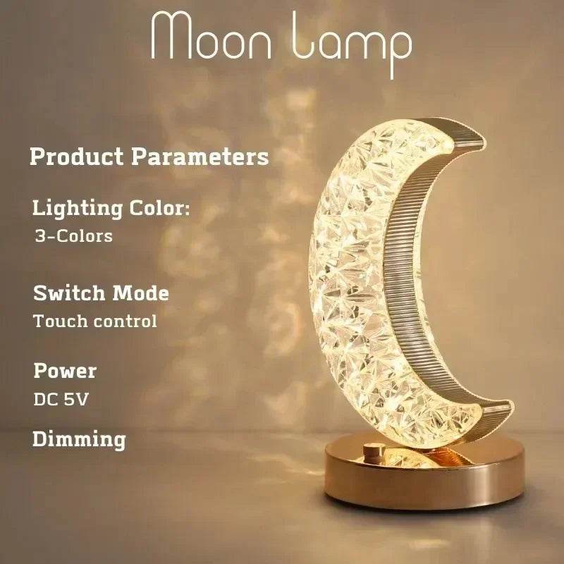LED Moon Star Tree Topper with Multi - Mode Lighting - Heinast - Sleep Galleria