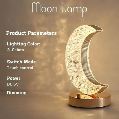 LED Moon Star Tree Topper with Multi - Mode Lighting - Heinast - Sleep Galleria