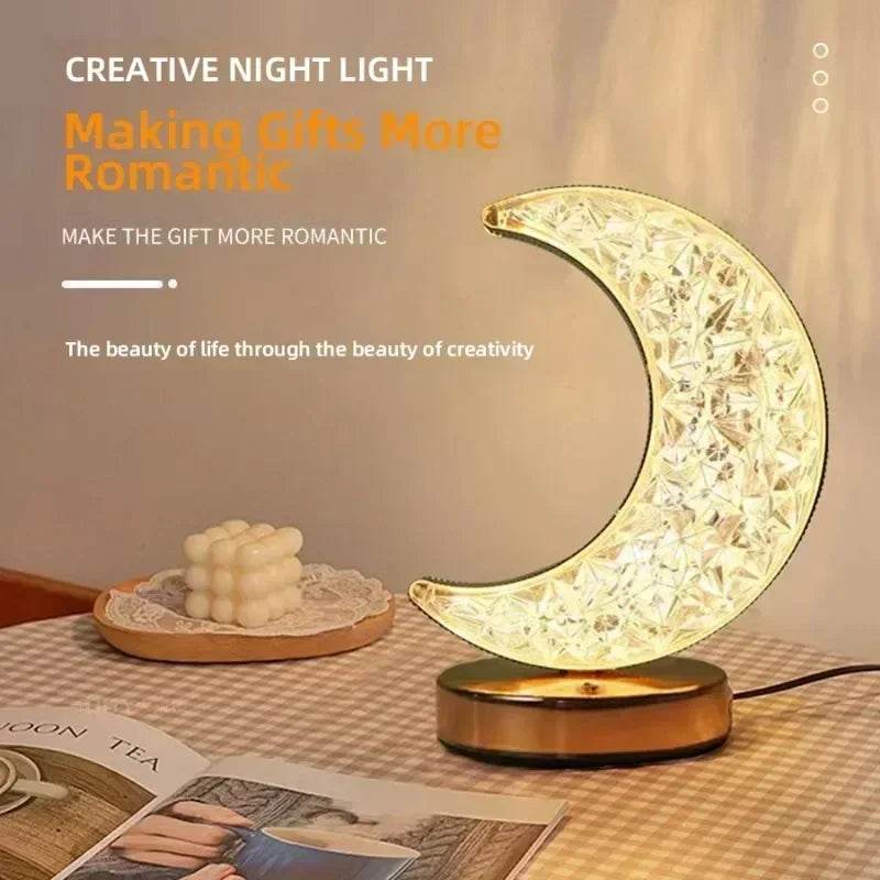 LED Moon Star Tree Topper with Multi - Mode Lighting - Heinast - Sleep Galleria