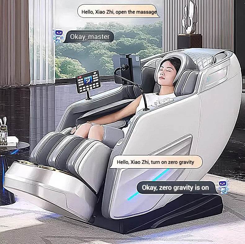 4D Zero Gravity Full Body Shiatsu Massage Chair - Sleep Galleria