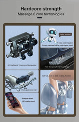 5D Zero Gravity Full Body Kneading Massage Chair - HIMOUTA - Sleep Galleria
