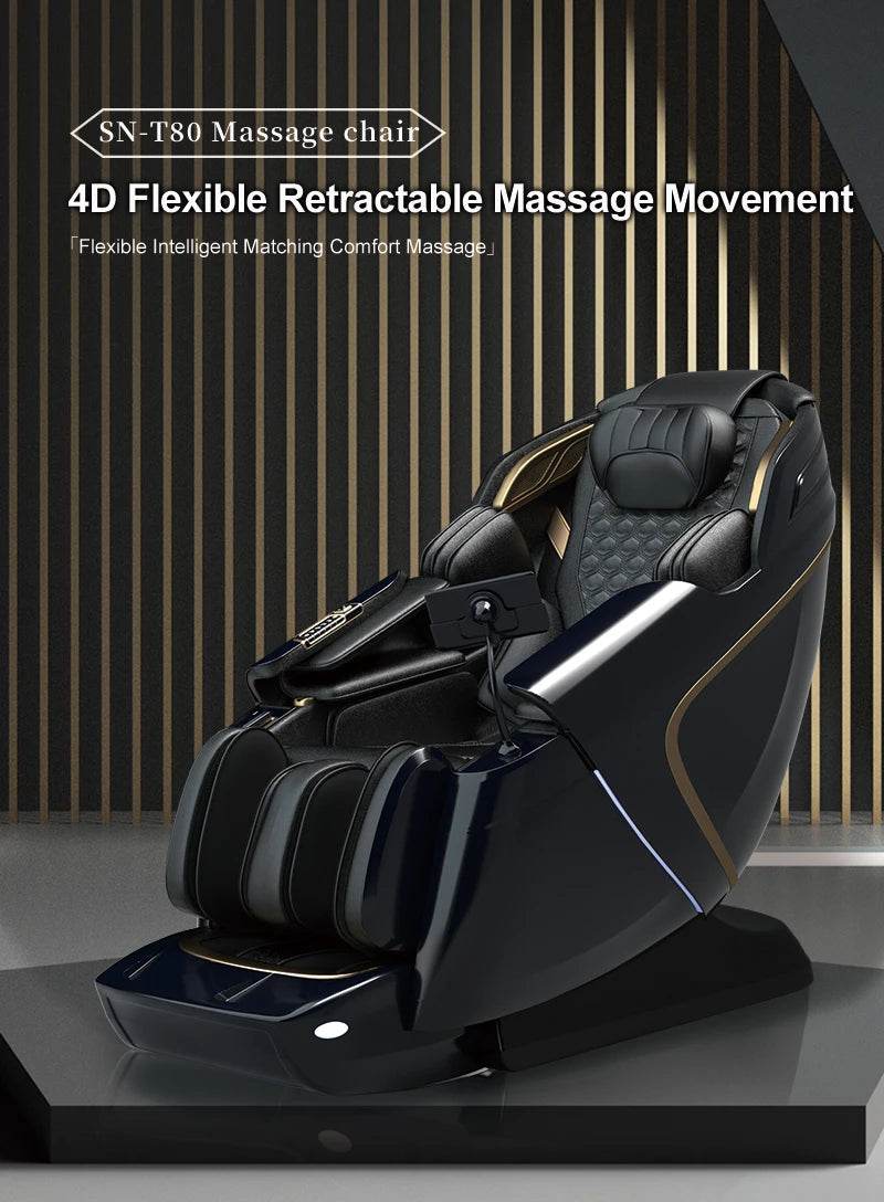5D Zero Gravity Full Body Kneading Massage Chair - HIMOUTA - Sleep Galleria