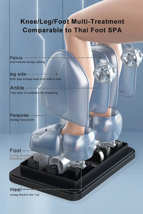 5D Zero Gravity Full Body Kneading Massage Chair - HIMOUTA - Sleep Galleria