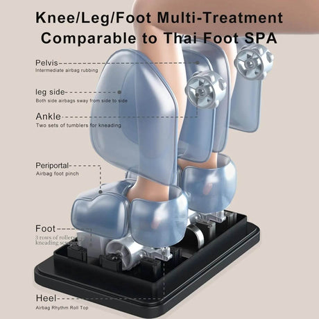 5D Zero Gravity Full Body Kneading Massage Chair - HIMOUTA - Sleep Galleria