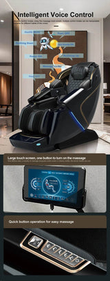 5D Zero Gravity Full Body Kneading Massage Chair - HIMOUTA - Sleep Galleria