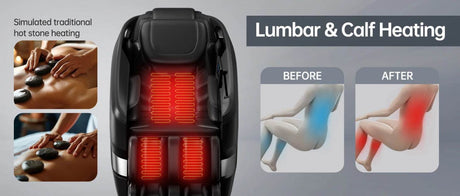 Full Body Shiatsu Zero Gravity Heated Massage Chair - HIMOUTA - Sleep Galleria