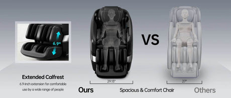 Full Body Shiatsu Zero Gravity Heated Massage Chair - HIMOUTA - Sleep Galleria