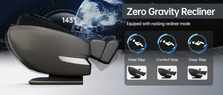 Full Body Shiatsu Zero Gravity Heated Massage Chair - HIMOUTA - Sleep Galleria