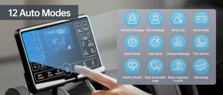 Full Body Shiatsu Zero Gravity Heated Massage Chair - HIMOUTA - Sleep Galleria