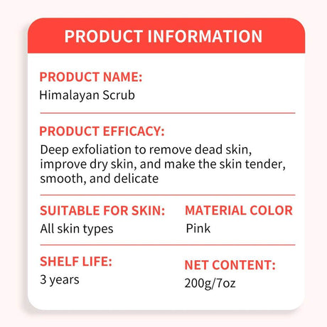 Himalayan Salt Exfoliating Body Scrub - Hllozzi - Sleep Galleria