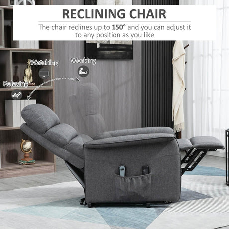 Power Lift Recliner Chair with Vibration Massage - Sleep Galleria