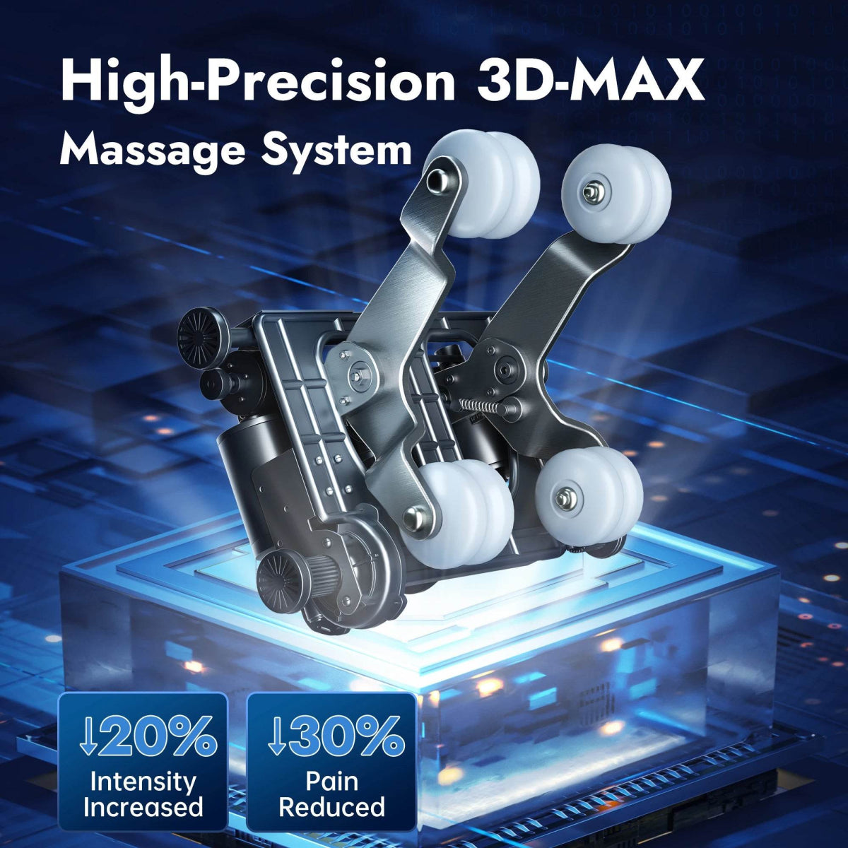 Full Body 4D Airbag Massage Chair with Yoga Stretch - Homemassa - Sleep Galleria