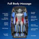 Full Body 4D Airbag Massage Chair with Yoga Stretch - Homemassa - Sleep Galleria