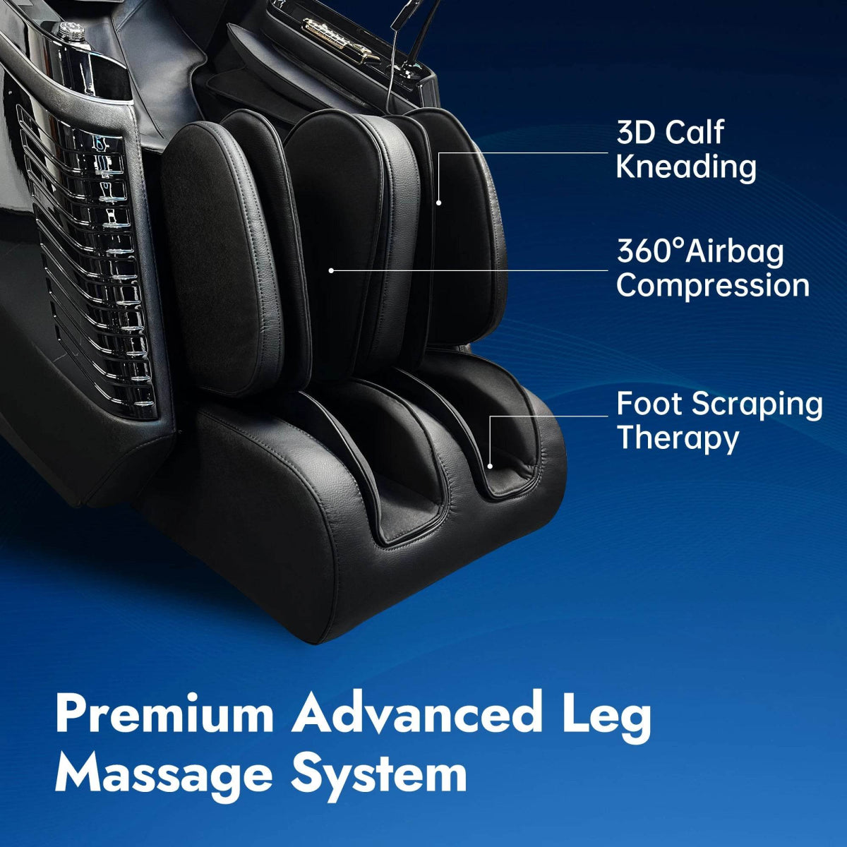 Full Body 4D Airbag Massage Chair with Yoga Stretch - Homemassa - Sleep Galleria