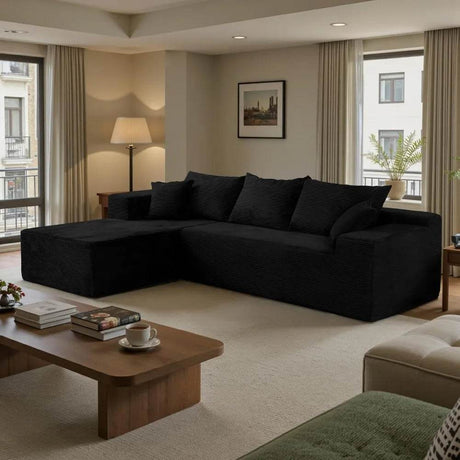 Modular Cloud Sectional Sofa With Removable Cover - HuanZhuang - Sleep Galleria