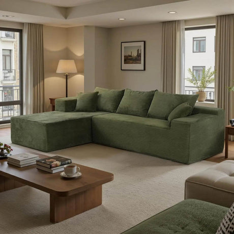 Modular Cloud Sectional Sofa With Removable Cover - HuanZhuang - Sleep Galleria