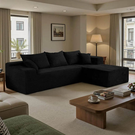 Modular Cloud Sectional Sofa With Removable Cover - HuanZhuang - Sleep Galleria