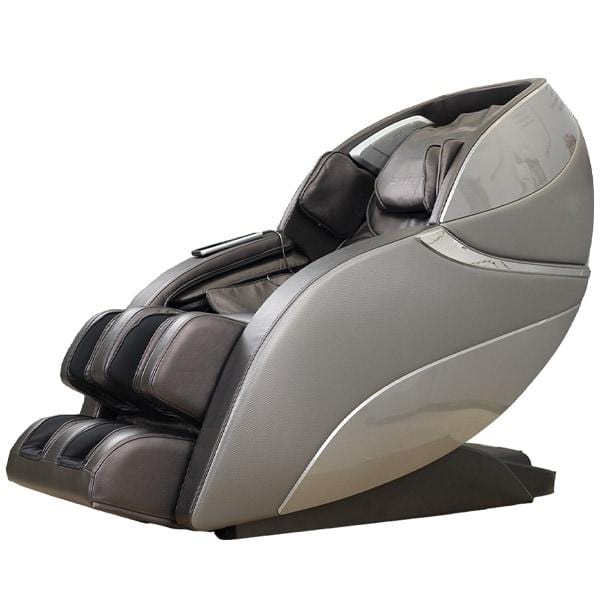 Infinity Massage Chairs Gray & Dark Brown Infinity Genesis Max 4D Massage Chair