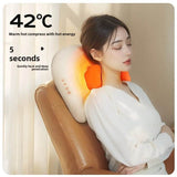Rechargeable Shiatsu Electric Neck And Shoulder Massage Pillow - JAIYORL - Sleep Galleria
