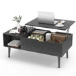 Adjustable Lift Top Living Room Coffee Table With Storage - Sleep Galleria