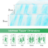 Soft Cooling Gel-Infused Memory Foam Mattress Topper - Sleep Galleria