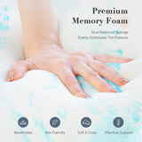 Soft Cooling Gel-Infused Memory Foam Mattress Topper - Sleep Galleria