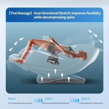4D Smart Full - Body Precision Control Massage Chair - JINKAIRUI - Sleep Galleria