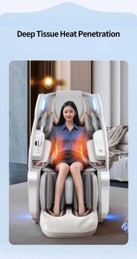 4D Smart Full - Body Precision Control Massage Chair - JINKAIRUI - Sleep Galleria