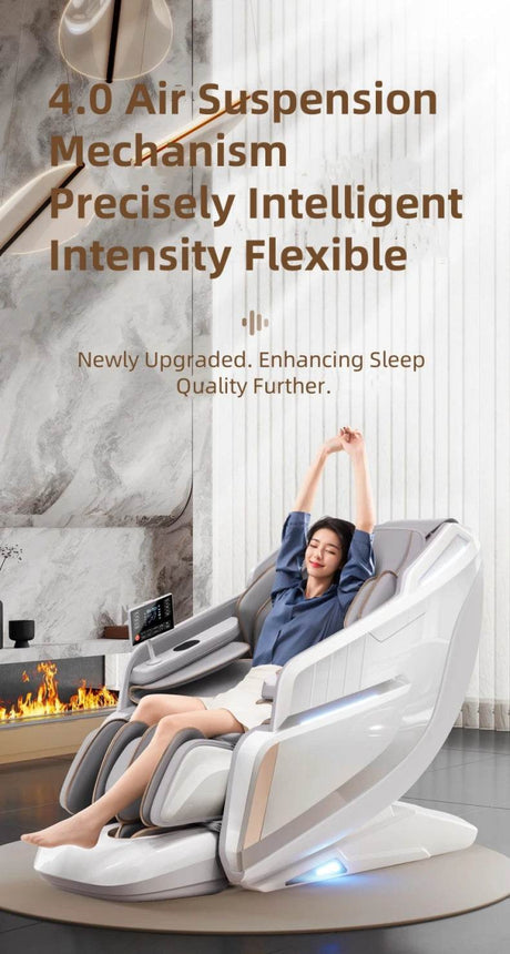 4D Smart Full - Body Precision Control Massage Chair - JINKAIRUI - Sleep Galleria